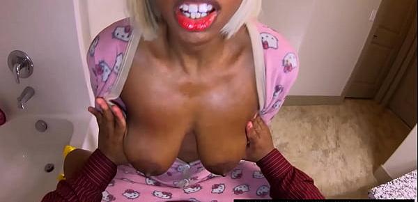  My Large Breasted StepDaughter Msnovember Titties Are Dangling On Toilet Doing Reverse Cowgirl With Pajama Bottoms Unbuttoned Riding Daddy Big Dick Hard. Black Family Sex on Sheisnovember By JDG Pornart